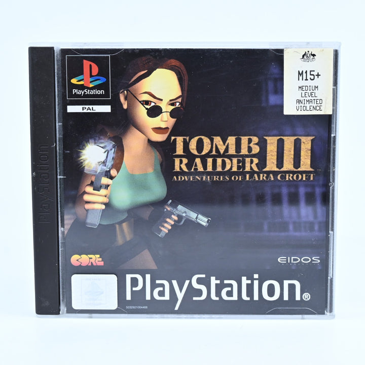 Tomb Raider III: Adventures of Lara Croft - PlayStation 1 / PS1 Game - No Manual