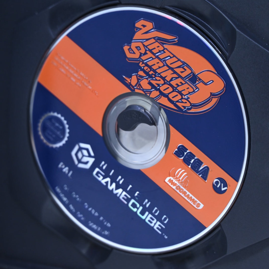 Virtua Striker 3 Ver. 2002 - Nintendo Gamecube Game + Manual - PAL - FREE POST!