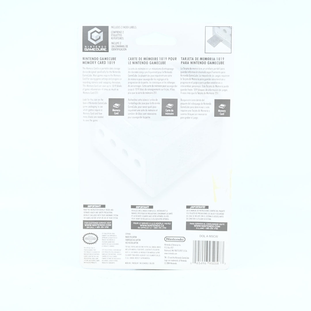 SEALED! Gamecube Memory Card - Nintendo Gamecube Accessory - PAL - FREE POST!