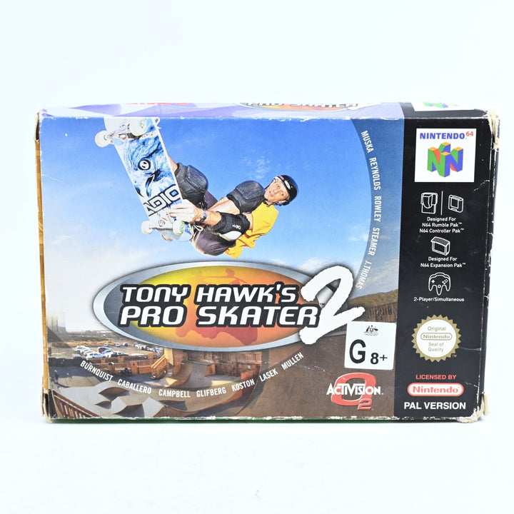 Tony Hawk's Pro Skater 2 - N64 / Nintendo 64 Boxed Game - PAL - FREE POST!