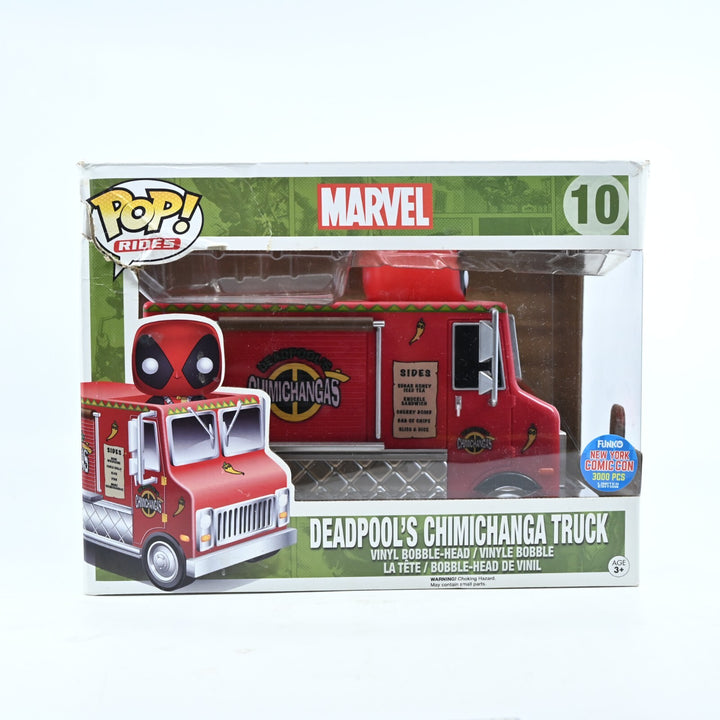 Deadpool's Chimichanga Truck (Red) - Marvel - Funk Pop Vinyl Marvel Rides #10