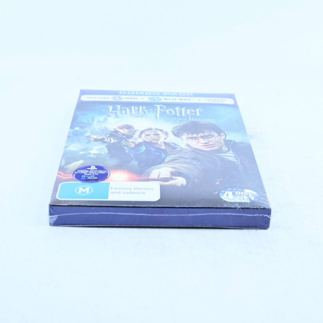 SEALED! Harry Potter And The Deathly Hallows Part 2 Combo Pack Region B Blu-ray