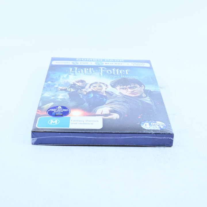 SEALED! Harry Potter And The Deathly Hallows Part 2 Combo Pack Region B Blu-ray
