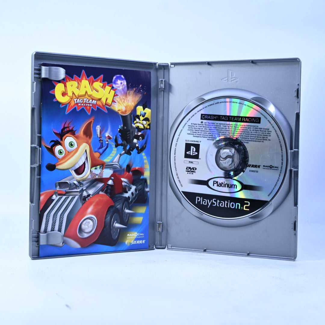 Crash Tag Team Racing - Sony Playstation 2 / PS2 Game + Manual - PAL