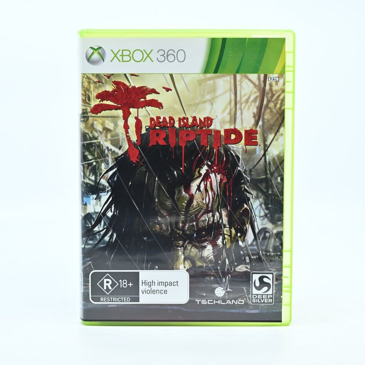 Dead Island Riptide - Xbox 360 Game + Manual - PAL - MINT DISC!