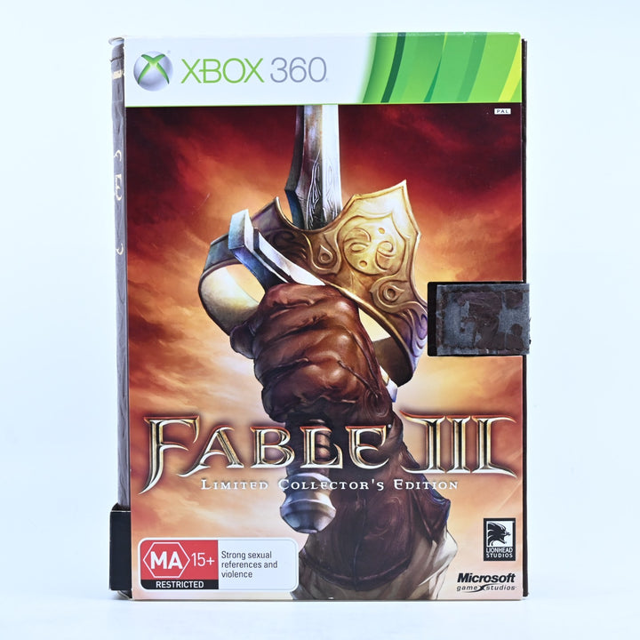 Fable III 3 - Limited Collector's Edition - Xbox 360 Game + Manual - PAL