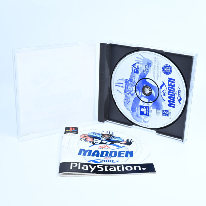 Madden NFL 2001 - Sony Playstation 1 / PS1 Game + Manual - PAL - MINT DISC!