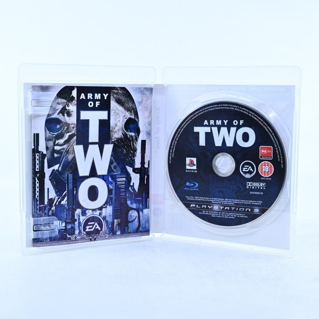 Army of Two - Sony Playstation 3 / PS3 Game + Manual - MINT DISC!