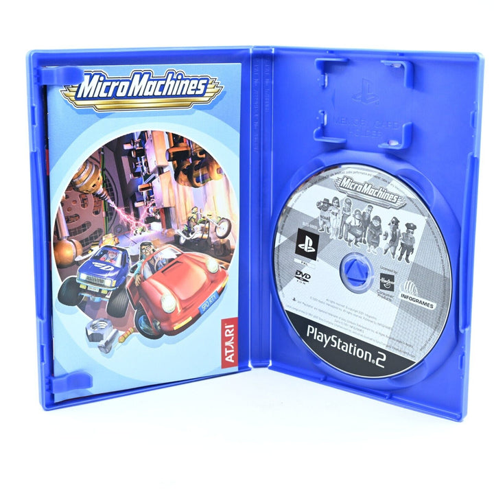 Micro Machines - Sony Playstation 2 / PS2 Game + Manual - PAL - MINT DISC!