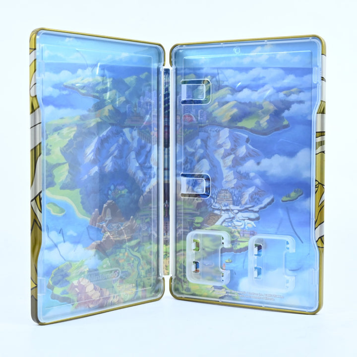 Pokemon Sword & Shield - Steelbook - Nintendo Switch Accessory FREE POST!