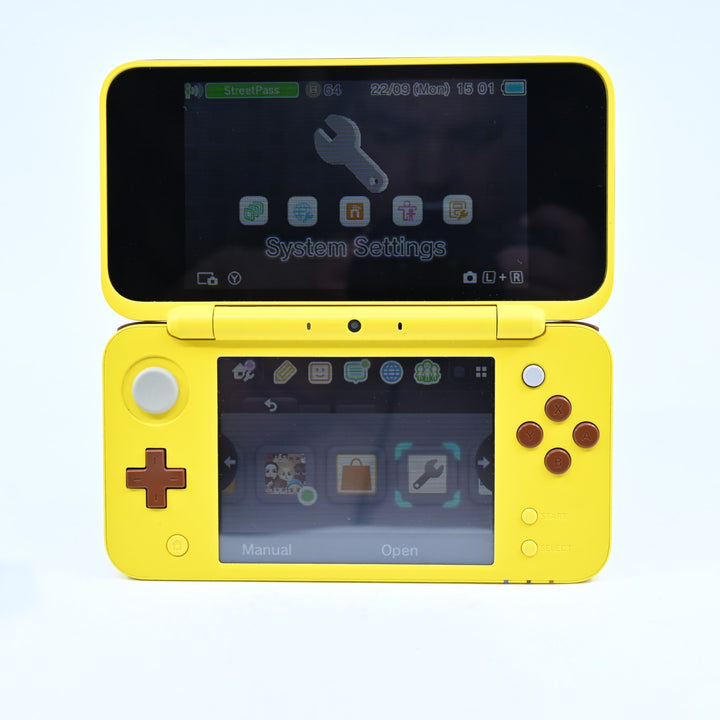 Pikachu Edition Yellow 'New' Nintendo 2DS XL Console - JAN-001 - PAL