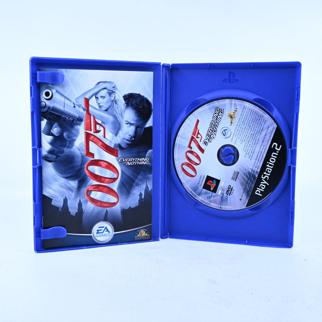 James Bond 007: Everything or Nothing - Sony Playstation 2 / PS2 Game + Manual