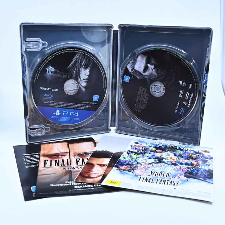 Final Fantasy XV: Deluxe Edition - Steelbook - Sony Playstation 4 / PS4 Game