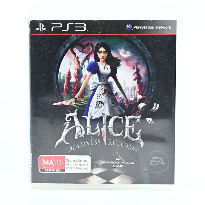 Alice: Madness Returns - Sony Playstation 3 / PS3 Game - MINT DISC!