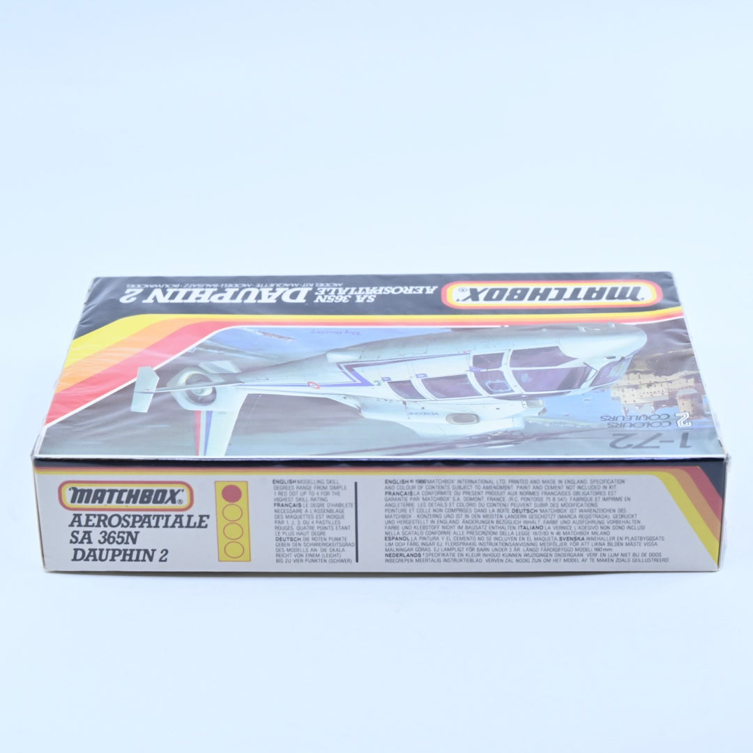 SEALED! Matchbox 1:72 Aerospatiale SA 365N Dauphin 2 - PK-38 - Model Helicopter