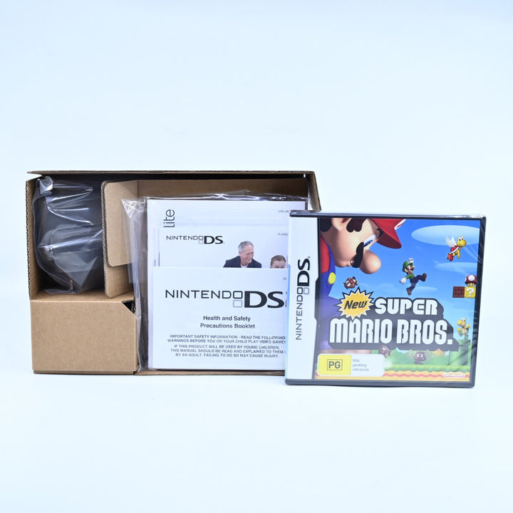 UNUSED! Special Limited Edition Mario Red - Nintendo DS Lite Boxed Console