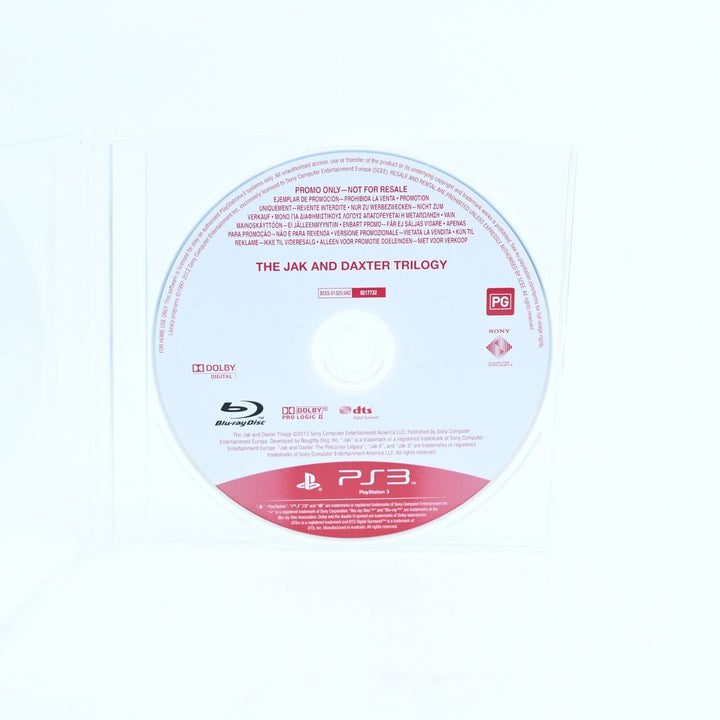 The Jak And Daxter Trilogy - Promo Disc - PS3 Game - Disc Only - MINT DISC!