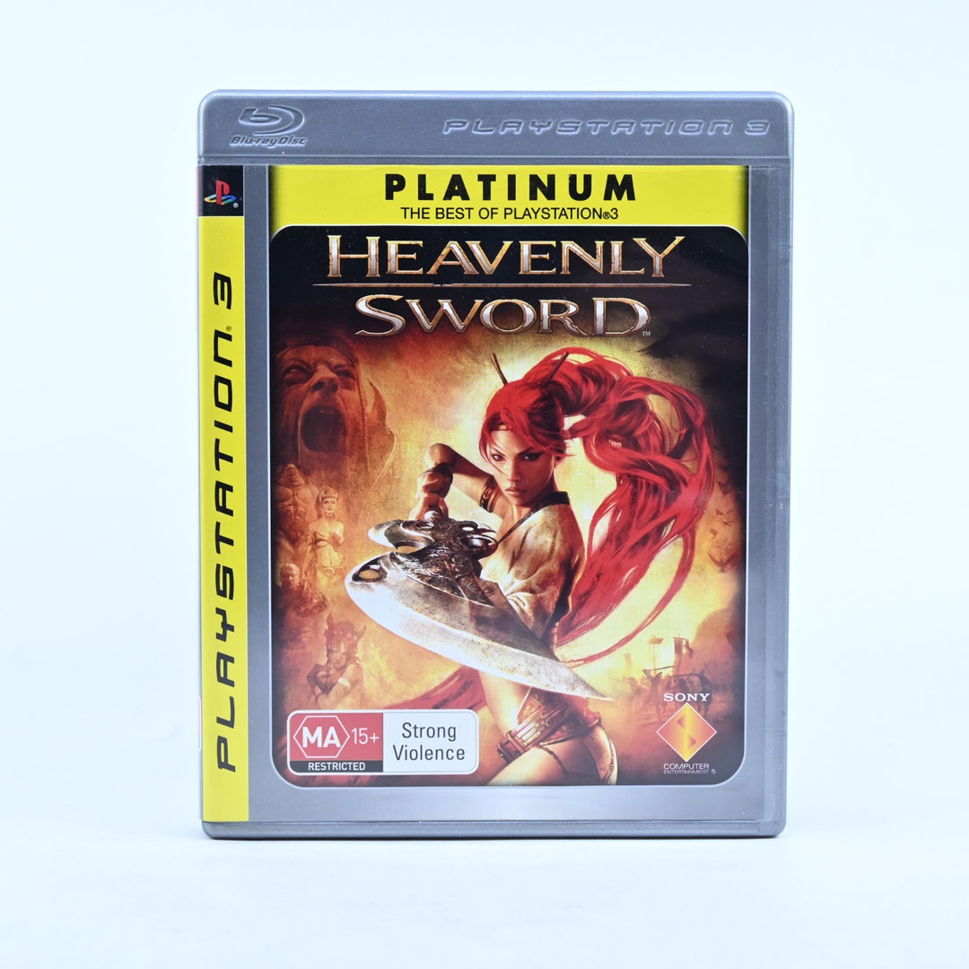 Heavenly Sword - Sony Playstation 3 / PS3 Game + Manual - MINT DISC!
