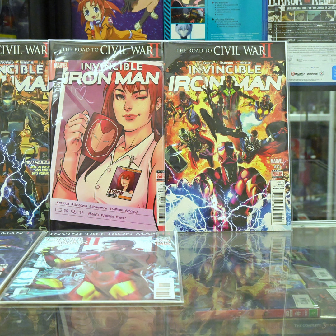 The Invincible Iron Man Civil War II - 7-14 - 1st App Iron Heart - Marvel Comics