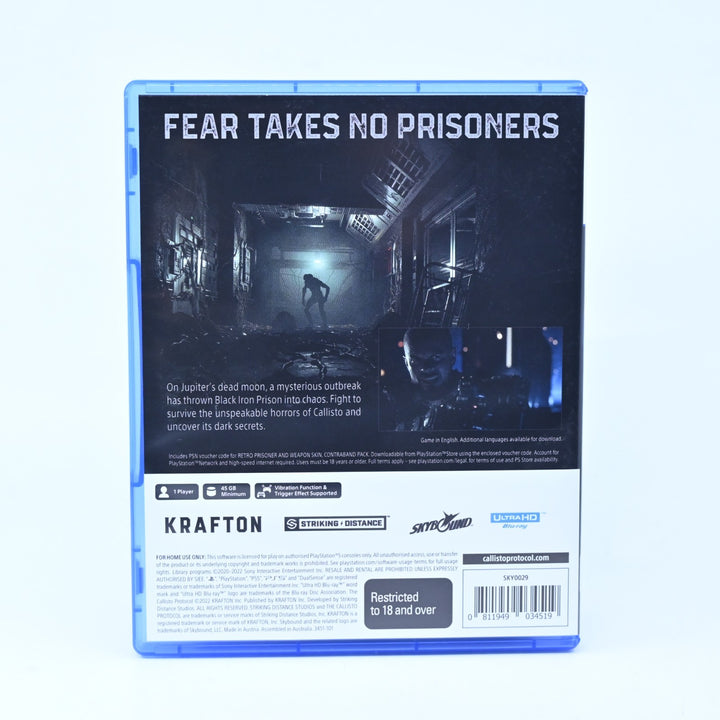 The Callisto Protocol - Sony Playstation 5 / PS5 Game - FREE POST!