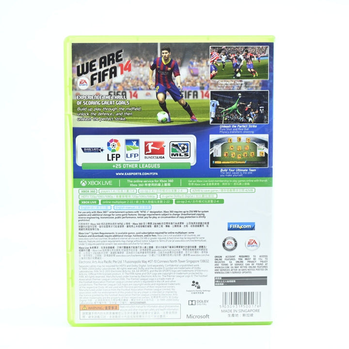 FIFA 14 Ultimate Edition - Xbox 360 Game + Manual - Region Free - MINT DISC!