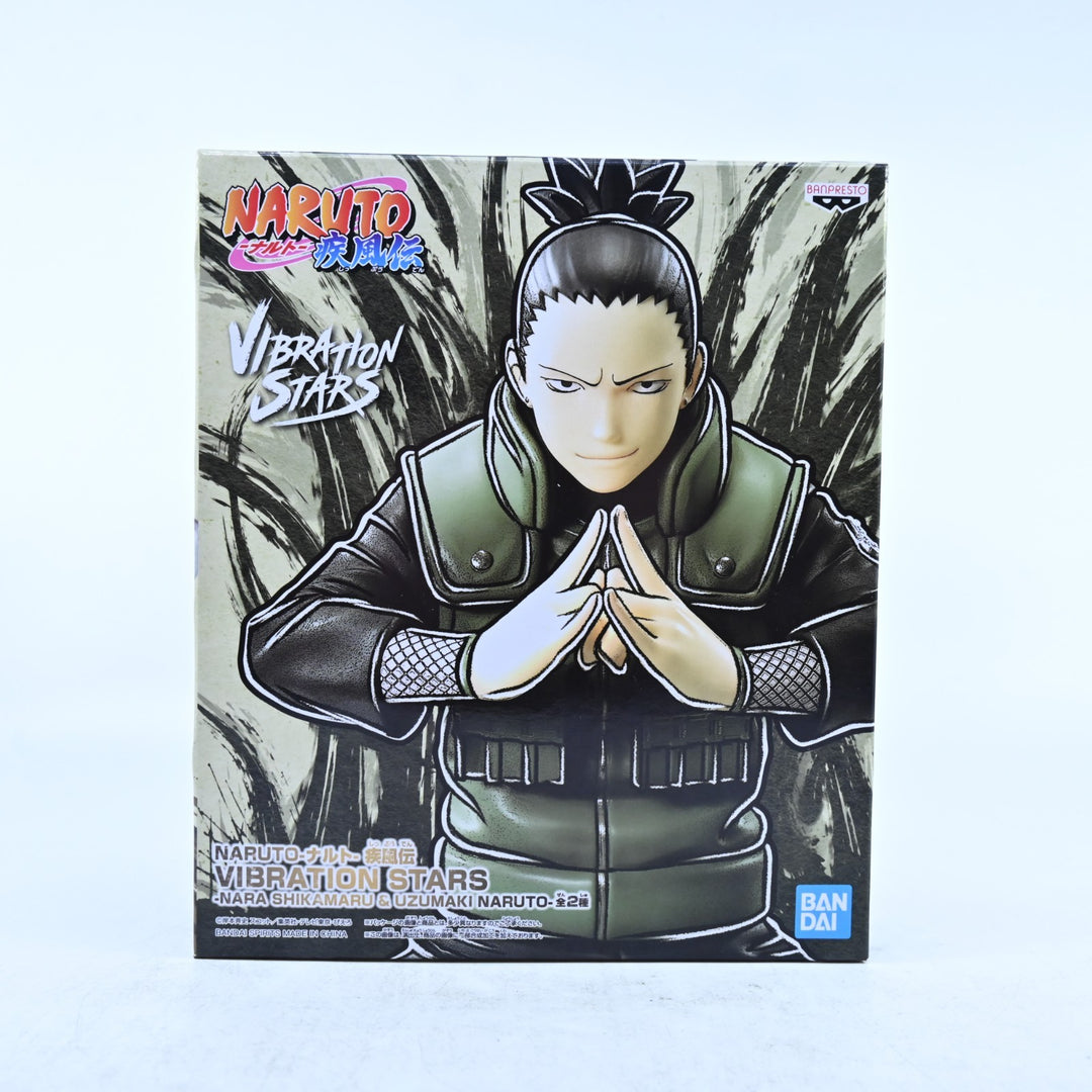 Nara Skikamaru - Naruto Shippuden - Vibration Stars - Banpresto - Anime Figure