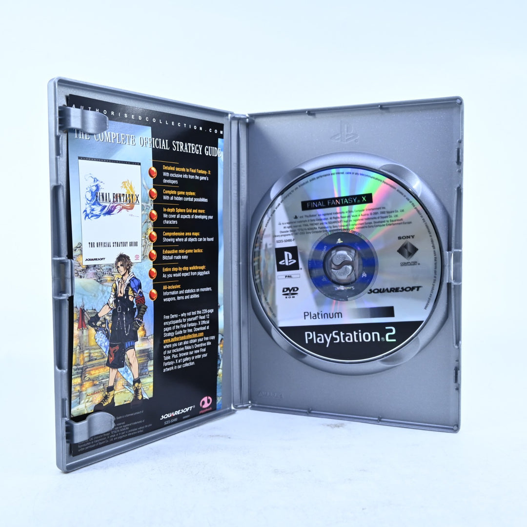 Final Fantasy X - Sony Playstation 2 / PS2 Game - No Manual - PAL