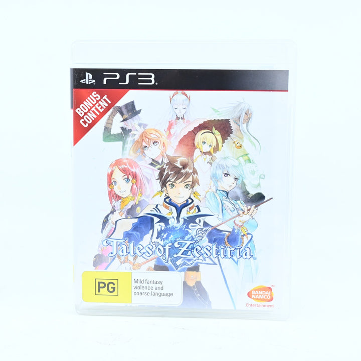 Tales of Zestiria - Sony Playstation 3 / PS3 Game + Manual - FREE POST!