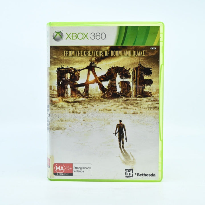 Rage - Xbox 360 Game + No Manual - PAL - MINT DISC!