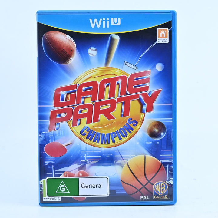 Game Party Champions - Nintendo Wii U Game - PAL - FREE POST!