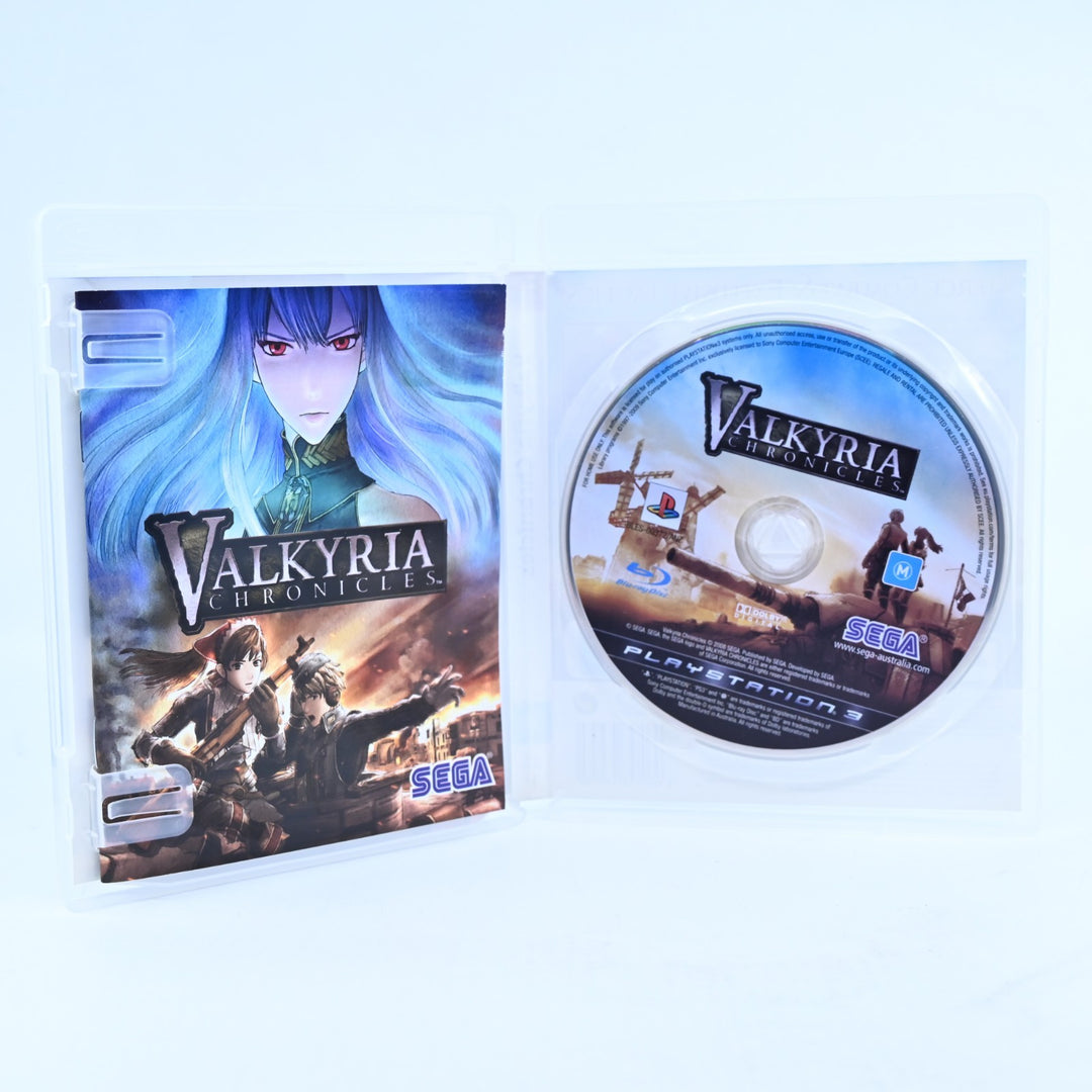Valkyria Chronicles - Sony Playstation 3 / PS3 Game + Manual - FREE POST!