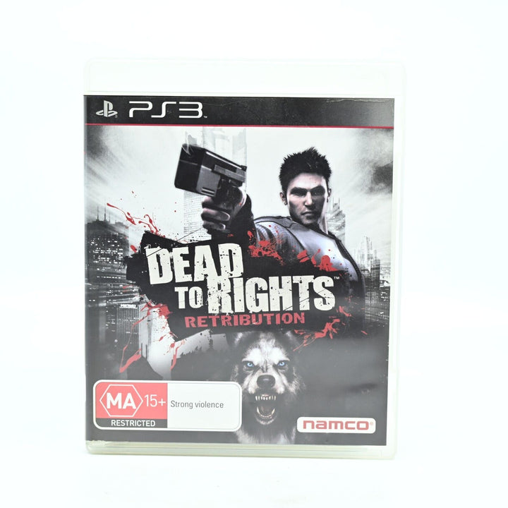 Dead To Rights Retribution - Sony Playstation 3 / PS3 Game + Manual - FREE POST!