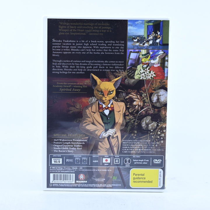 Whisper of the Heart - Region 4 - Madman - Anime DVD