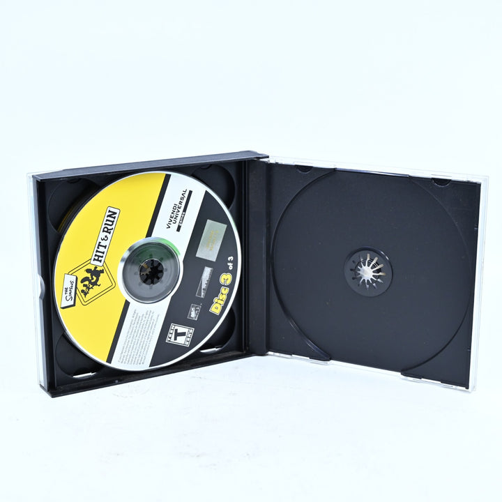 The Simpsons Hit & Run - 3 Discs set - Vivendi Universal Games - PC Game