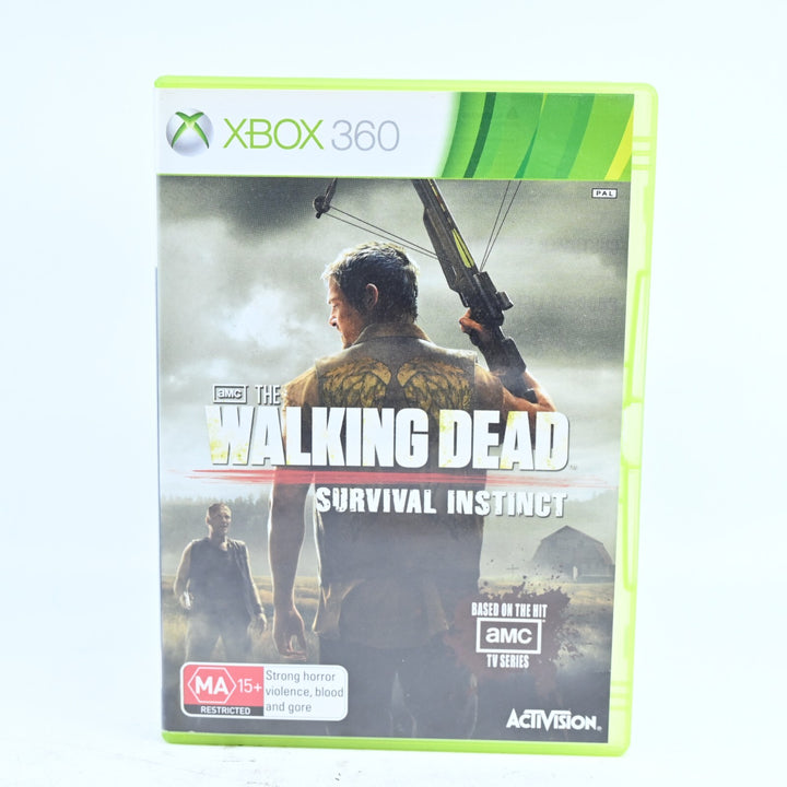 The Walking Dead Survival Instinct - Xbox 360 Game - No Manual - PAL