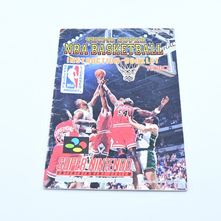 Tecmo Super NBA Basketball - Super Nintendo / SNES Boxed Game - PAL - FREE POST!