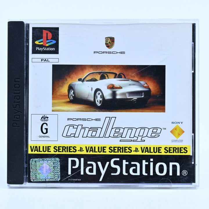 Porsche Challenge - Sony Playstation 1 / PS1 Game + Manual - PAL