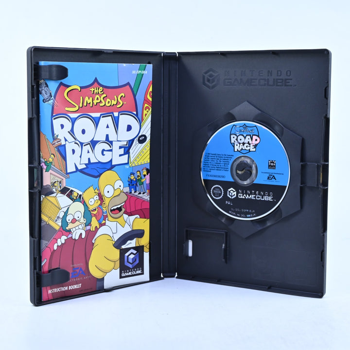 The Simpsons: Road Rage - Nintendo Gamecube Game + Manual - PAL - FREE POST!