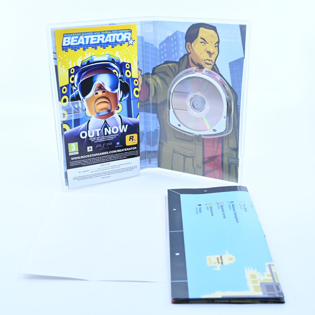 Grand Theft Auto: Chinatown Wars - Sony PSP Game + Manual + Map - FREE POST!