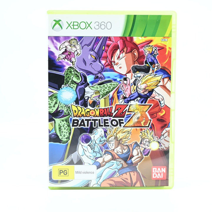 Dragon Ball Z: Battle of Z - Xbox 360 Game + Manual - PAL - MINT DISC!