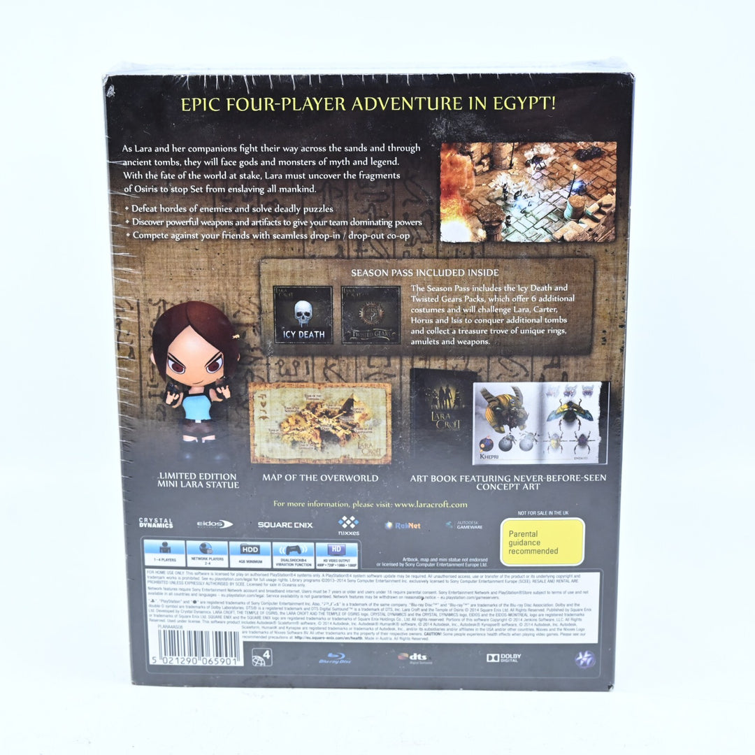 SEALED! Lara Croft and the Temple of Osiris: Gold Edition - PS4 Game - PAL