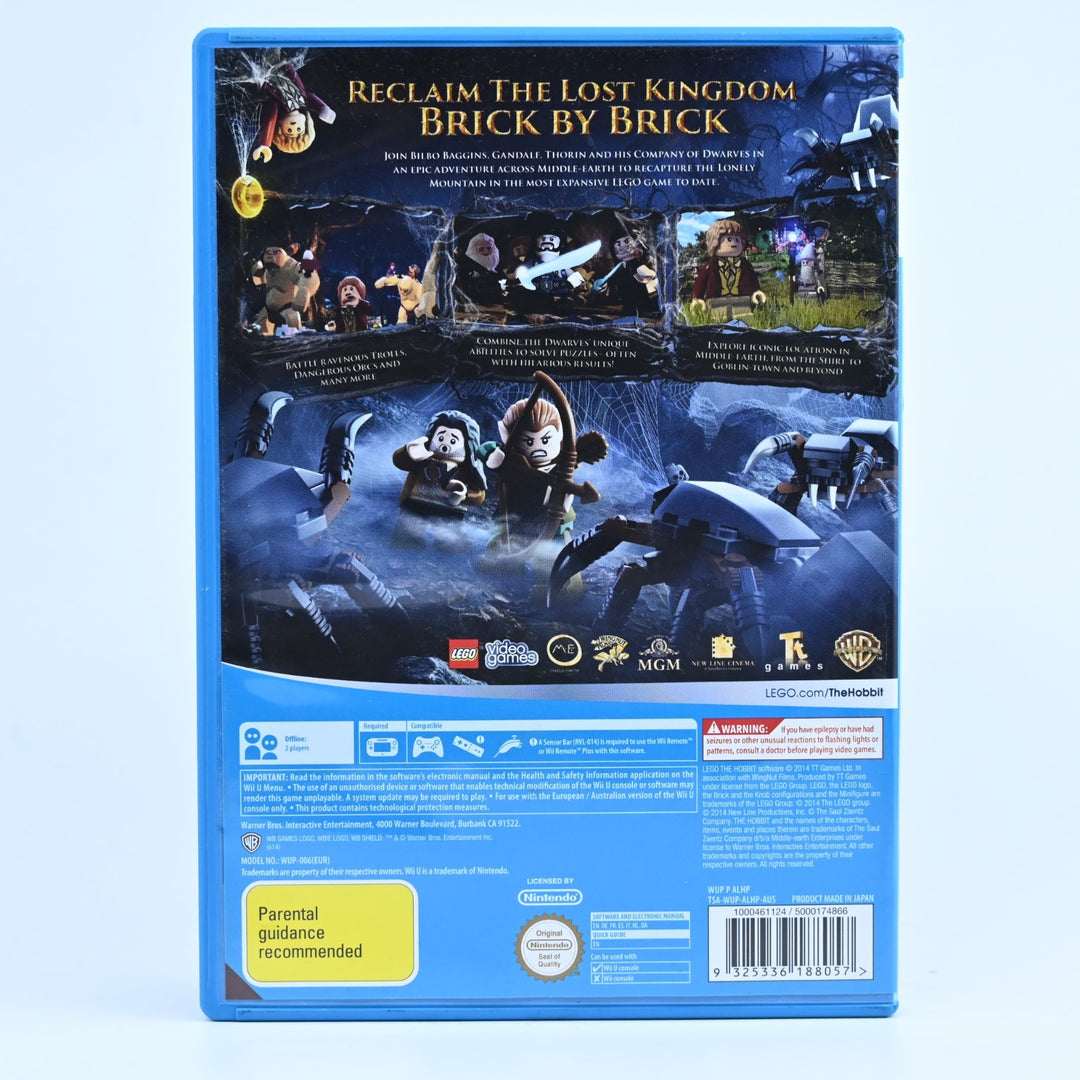 LEGO The Hobbit - Nintendo Wii U Game - PAL - FREE POST!