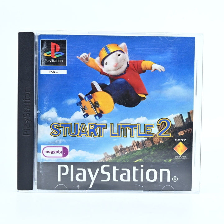 Stuart Little 2 - Sony Playstation 1 / PS1 Game + Manual - PAL - MINT DISC!