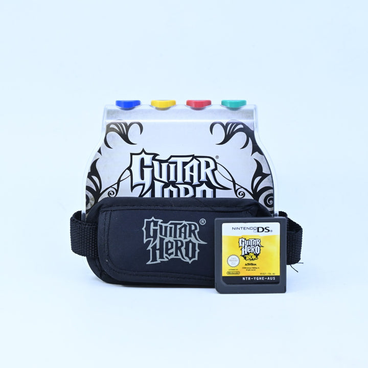 Guitar Hero On Tour + Grip Controller - Nintendo DS Game - PAL - FREE POST!