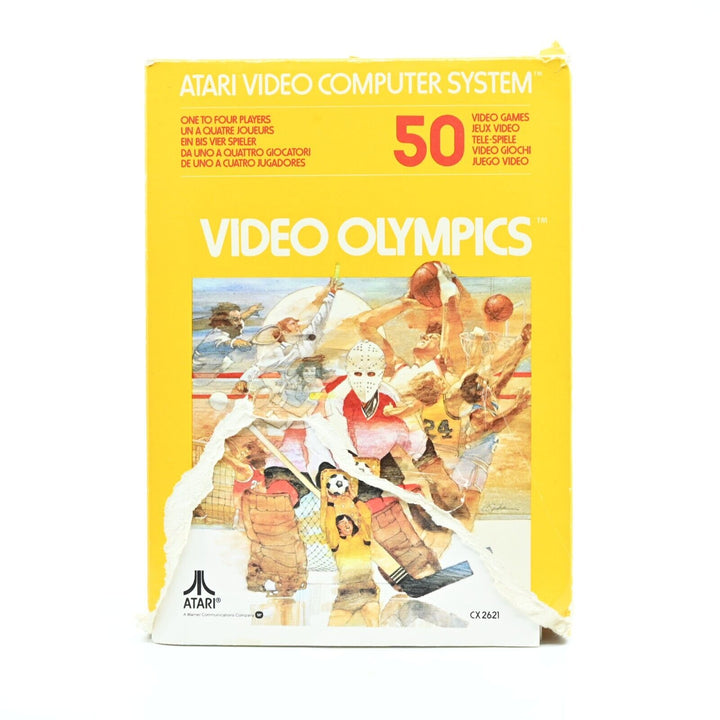 Video Olympics - Atari 2600 Boxed Game - PAL - FREE POST!