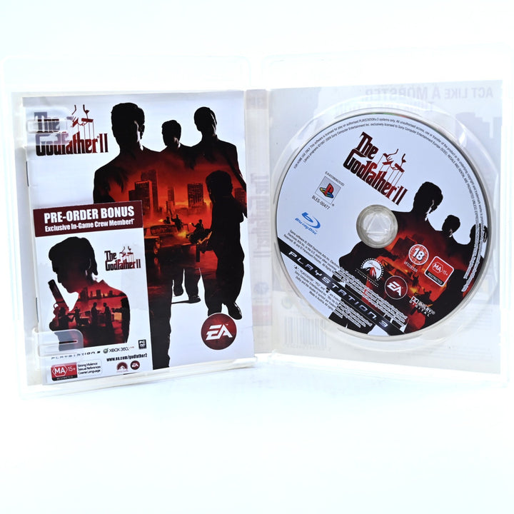 The Godfather II - Sony Playstation 3 / PS3 Game + Manual - FREE POST!