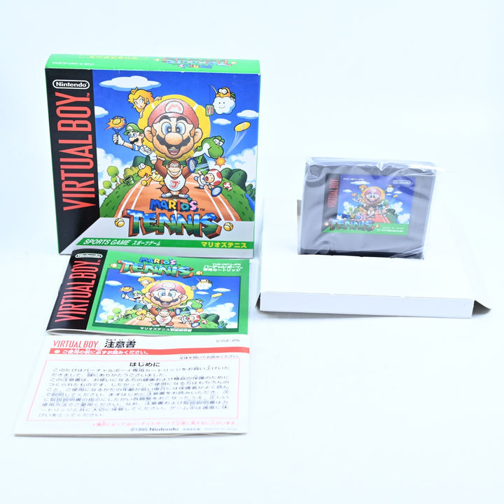 Mario's Tennis - Nintendo Virtual Boy Boxed Game - NTSC-J - FREE POST!