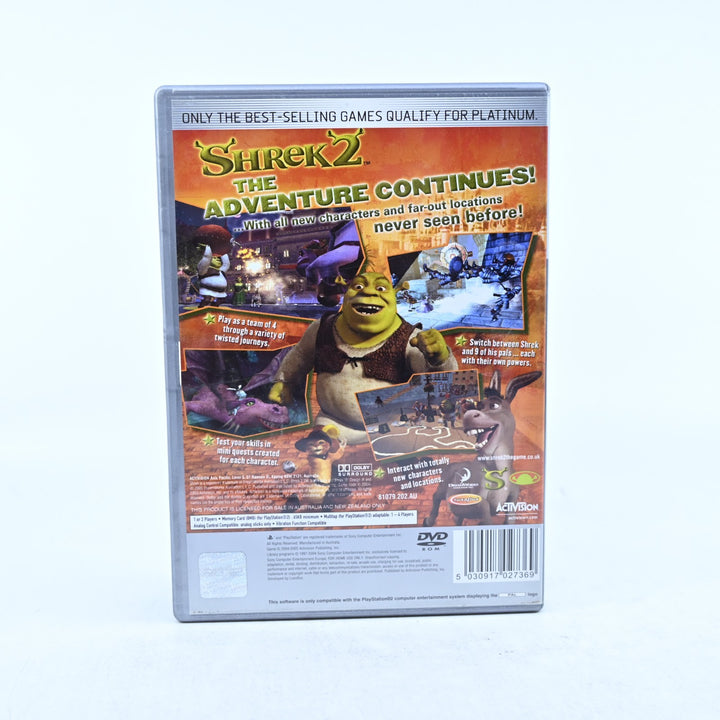 Shrek 2 - Sony Playstation 2 / PS2 Game + Manual - PAL - MINT DISC!