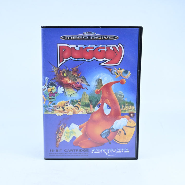 Puggsy - Sega Mega Drive Game + Manual - PAL - FREE POST!