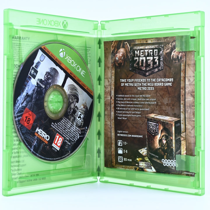 Metro Redux - Xbox One Game - PAL - FREE POST!